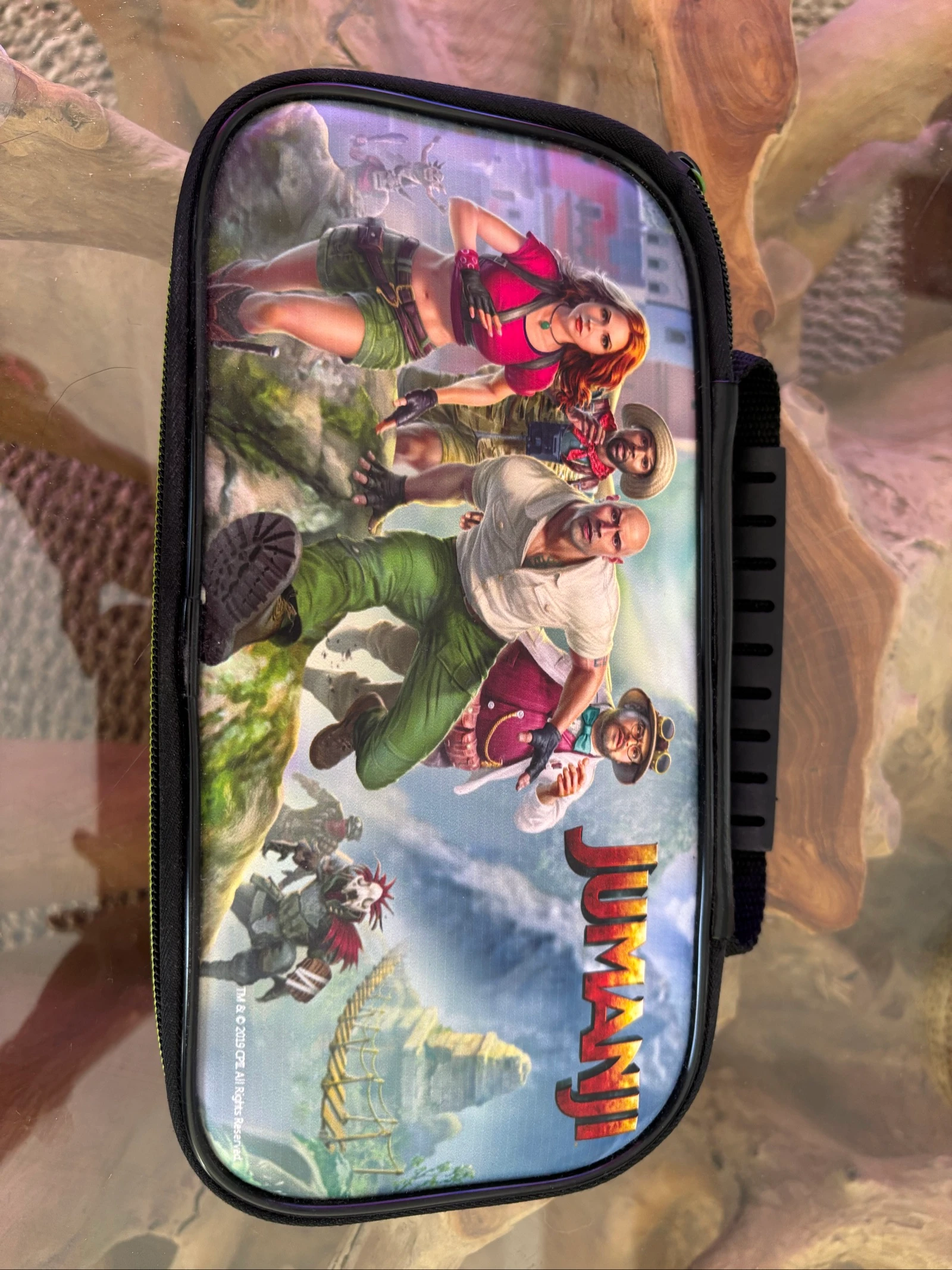 Pochette étui Nintendo switch jumanji